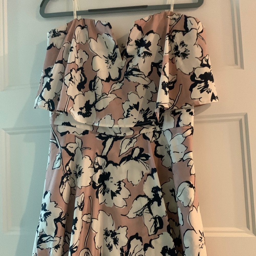J.O.A floral short romper, Medium